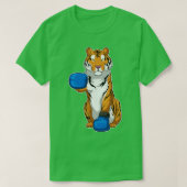 Tiger Boxer Boxhandschuhe T-Shirt (Design vorne)