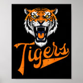 Tiger Boys Girls Teen Kids Men Youth Women Poster (Vorne)