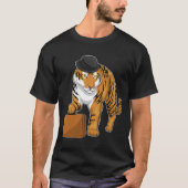 Tiger Briefcase T-Shirt (Vorderseite)