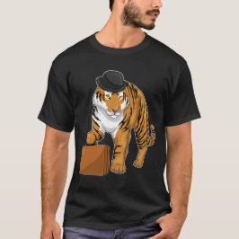 Tiger Briefcase T-Shirt