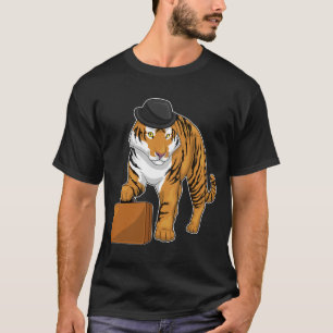 Tiger Briefcase T-Shirt