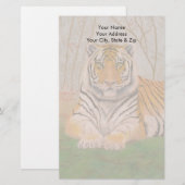 Tiger Briefpapier (Vorne/Hinten)
