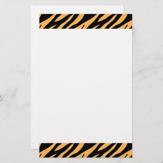 Tiger Briefpapier (Vorne/Hinten)