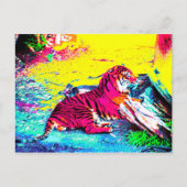 Tiger Bright Postkarte (Vorderseite)