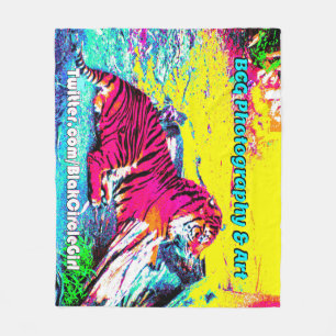 Tiger Bright Special Edition Fleecedecke