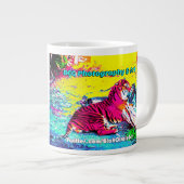 Tiger Bright Special Edition Jumbo-Tasse (Vorderseite Rechts)