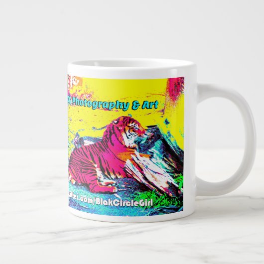 Tiger Bright Special Edition Jumbo-Tasse (Rechts)