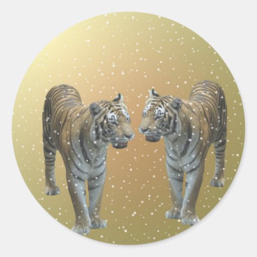 Tiger Buddies Sticker (Vorderseite)