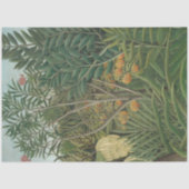 Tiger Buffalo 2 Dschungel Leaf Ephemera Decoupage Seidenpapier (Vorderseite)