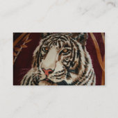 Tiger Business Card Visitenkarte (Rückseite)