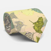 Tiger Butterfly  Krawatte (Gerollt)