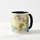 Tiger Butterfly Mug Tasse (VorderseiteRechts)