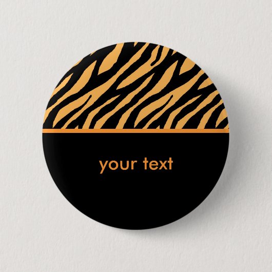 Tiger Button (Vorderseite)