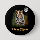 Tiger Button (Vorderseite)