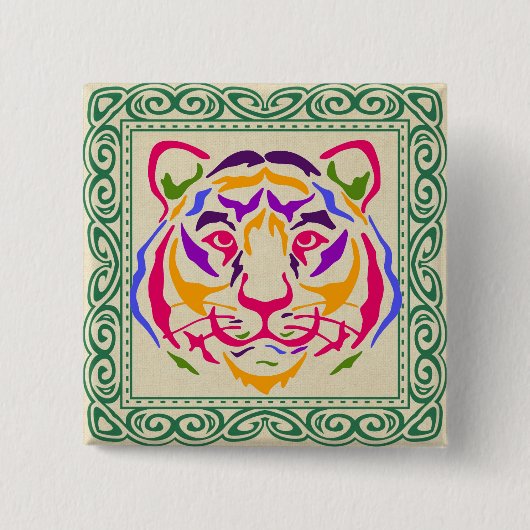 Tiger Button (Vorderseite)