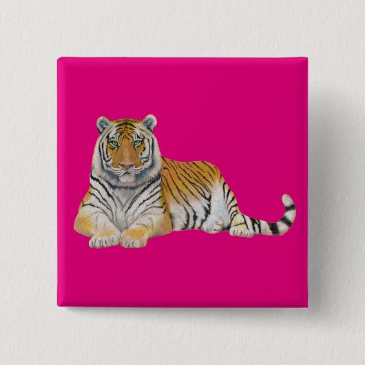 Tiger Button (Vorderseite)