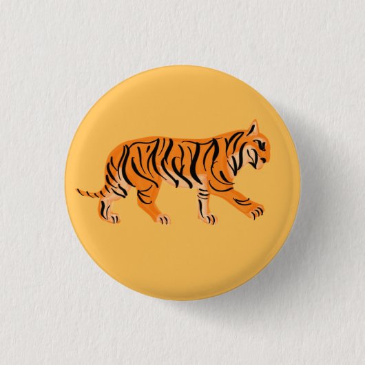 Tiger Button (Vorderseite)