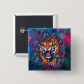 Tiger Button (Vorne & Hinten)