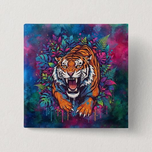 Tiger Button (Vorderseite)