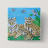 Tiger Button (Vorderseite)