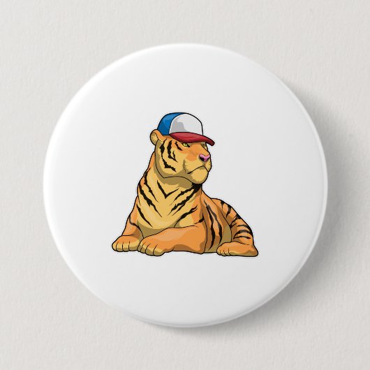 Tiger Cap Button (Vorderseite)