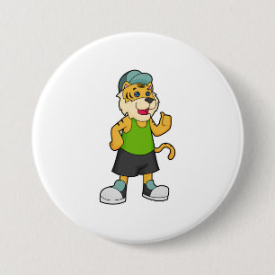 Tiger Cap Button