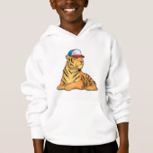 Tiger Cap Hoodie (Vorderseite)