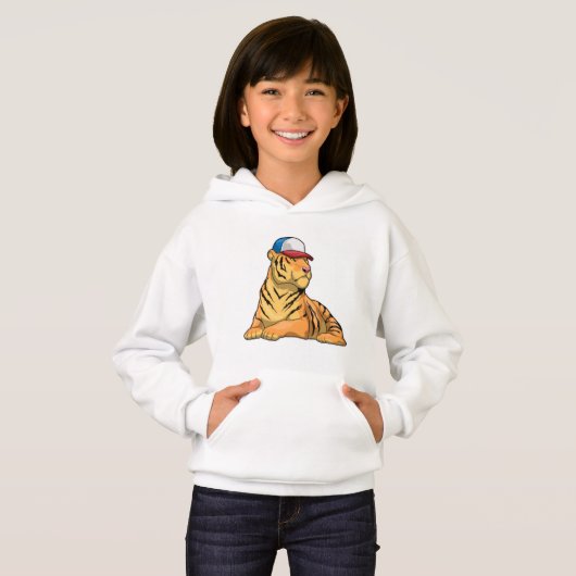 Tiger Cap Hoodie (Vorne ganz)