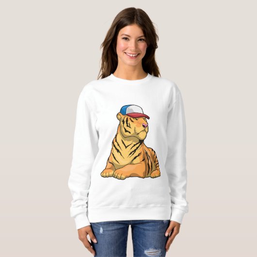 Tiger Cap Sweatshirt (Vorne ganz)