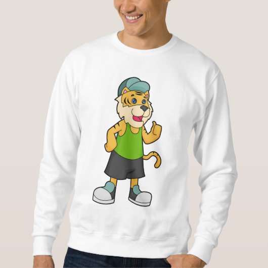 Tiger Cap Sweatshirt (Vorderseite)