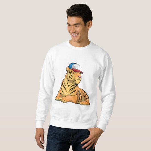 Tiger Cap Sweatshirt (Vorne ganz)