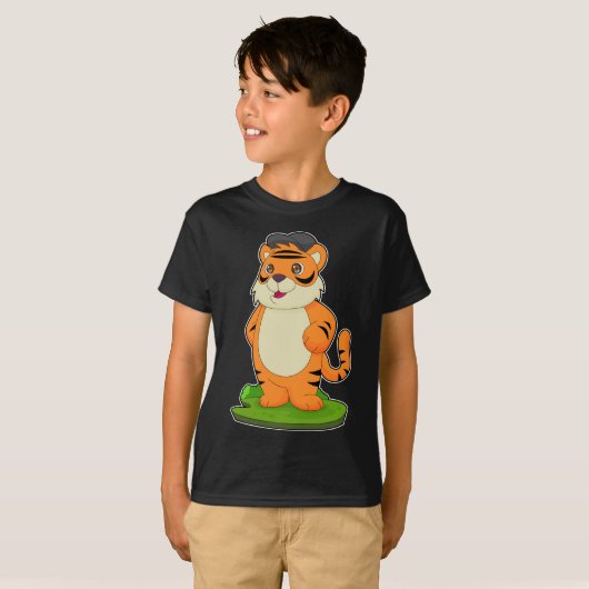 Tiger Cap T-Shirt (Vorne ganz)