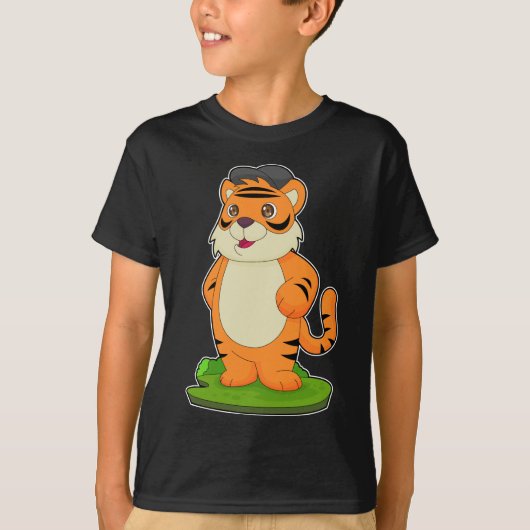 Tiger Cap T-Shirt (Vorderseite)