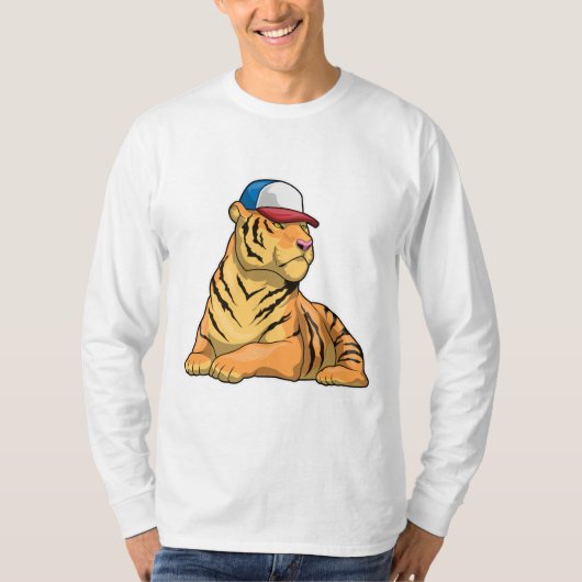 Tiger Cap T-Shirt (Vorderseite)