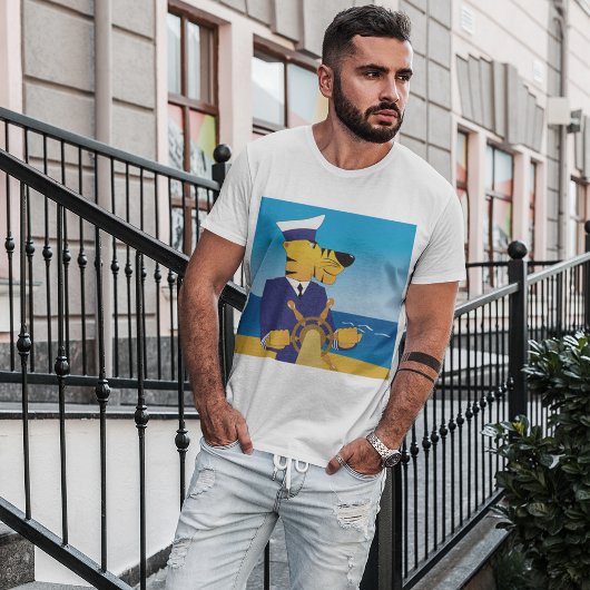 Tiger Captain Mens T - Shirt