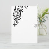 Tiger Cards Einladung (Stehend Vorderseite)