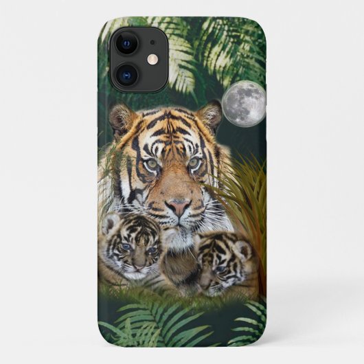 Tiger Case-Mate iPhone Hülle (Rückseite)