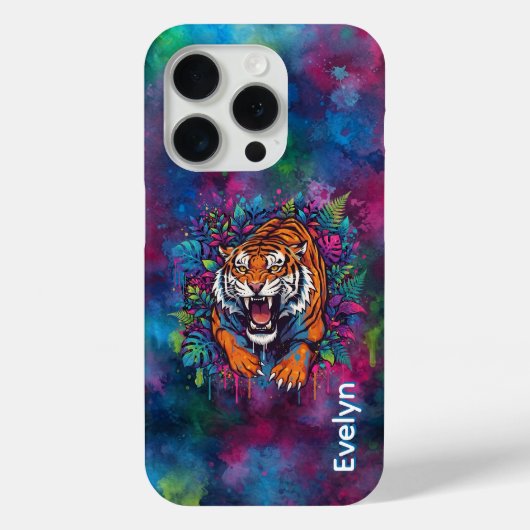 Tiger Case-Mate iPhone Hülle (Rückseite)