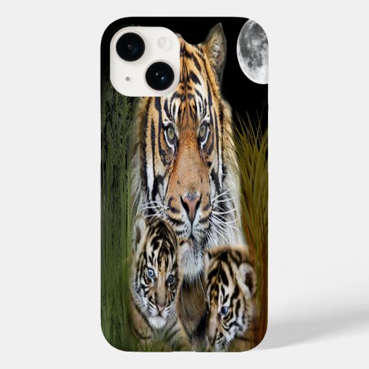 Tiger Case-Mate iPhone Hülle (Rückseite)