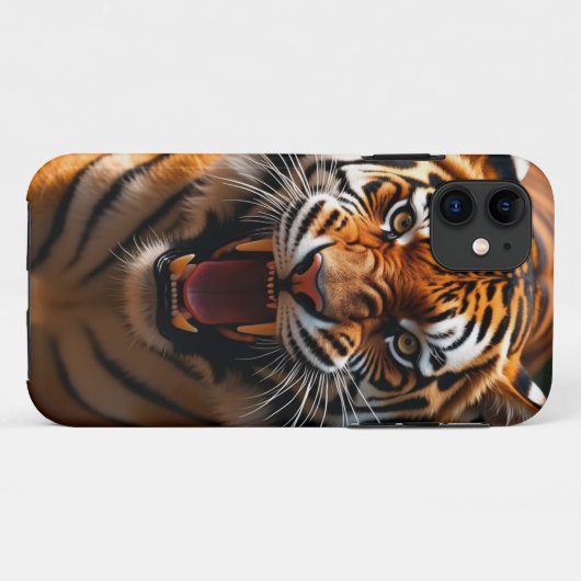 Tiger Case-Mate iPhone Hülle (Rückseite (Horizontal))