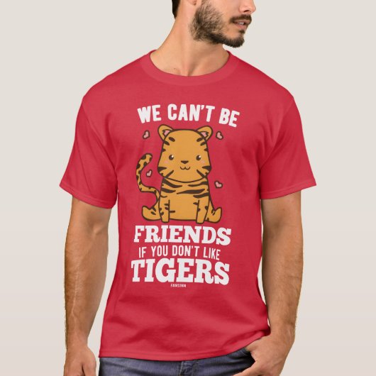 Tiger Cat Jungle Cat T-Shirt (Vorderseite)