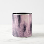 Tiger Cat Pattern Zwei-Tonen-Tasse Zweifarbige Tasse (Mittel)