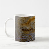 Tiger Cat Portrait Kaffeetasse (Links)