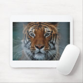 Tiger Cat Stripes Jungle Mist Animal Mousepad (Mit Mouse)