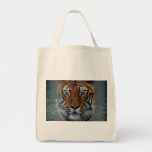 Tiger Cat Stripes Jungle Mist Animal Tragetasche