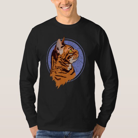 Tiger Cat T-Shirt (Vorderseite)