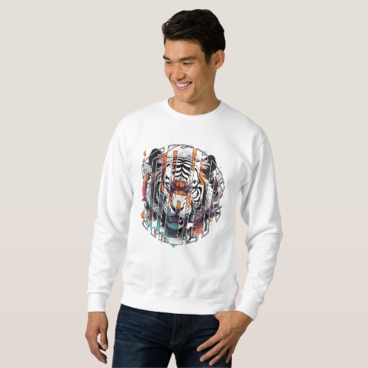 Tiger CBW Sweatshirt (Vorne ganz)