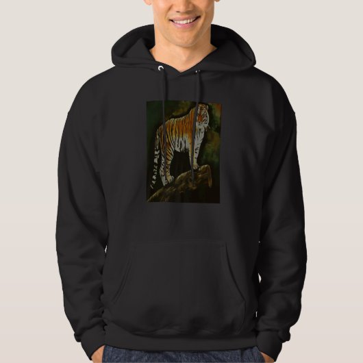 Tiger Chinese Zodiac Big Cats taiche Hoodie (Vorderseite)