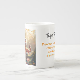Tiger - Chinesisch Porzellantasse