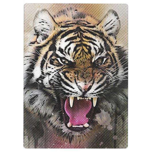 Tiger Clipboard Klemmbrett (Rückseite)